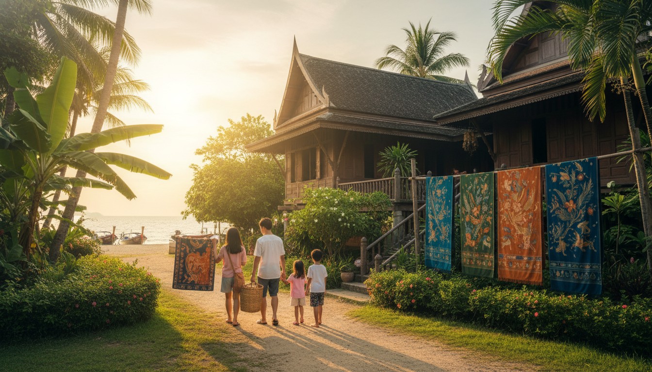 ร้านผ้าบาติกบ้านท่าฉัตรไชย - view