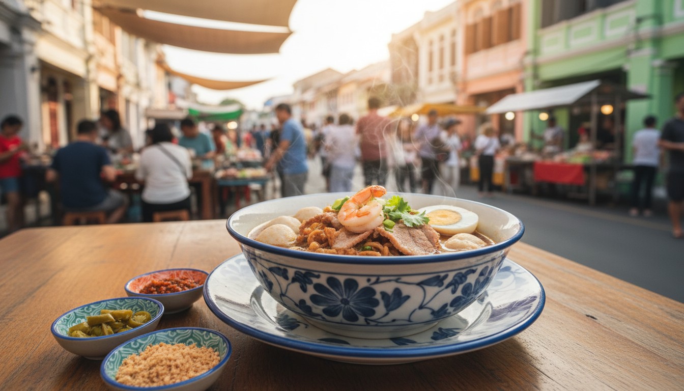 ถนนคนเดินย่านเมืองเก่า - food