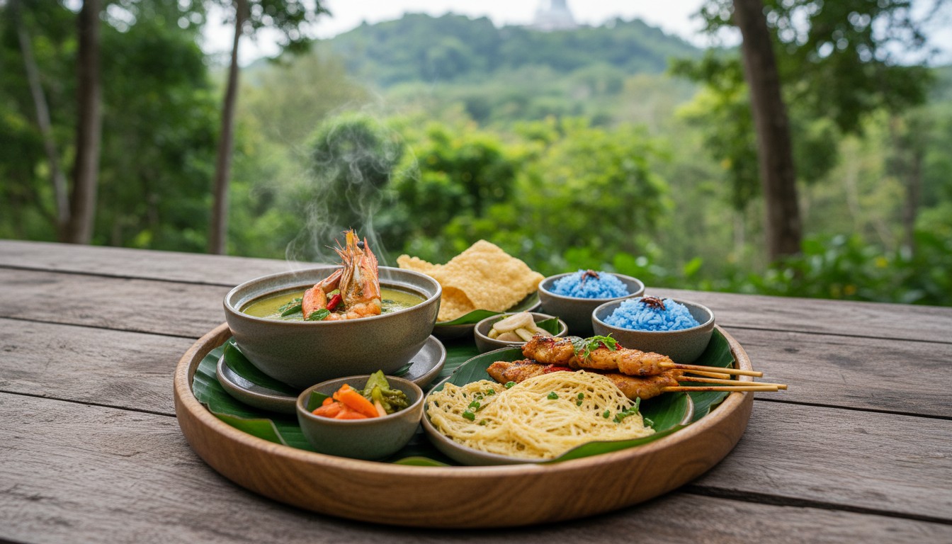 เดินป่าพระใหญ่ - food
