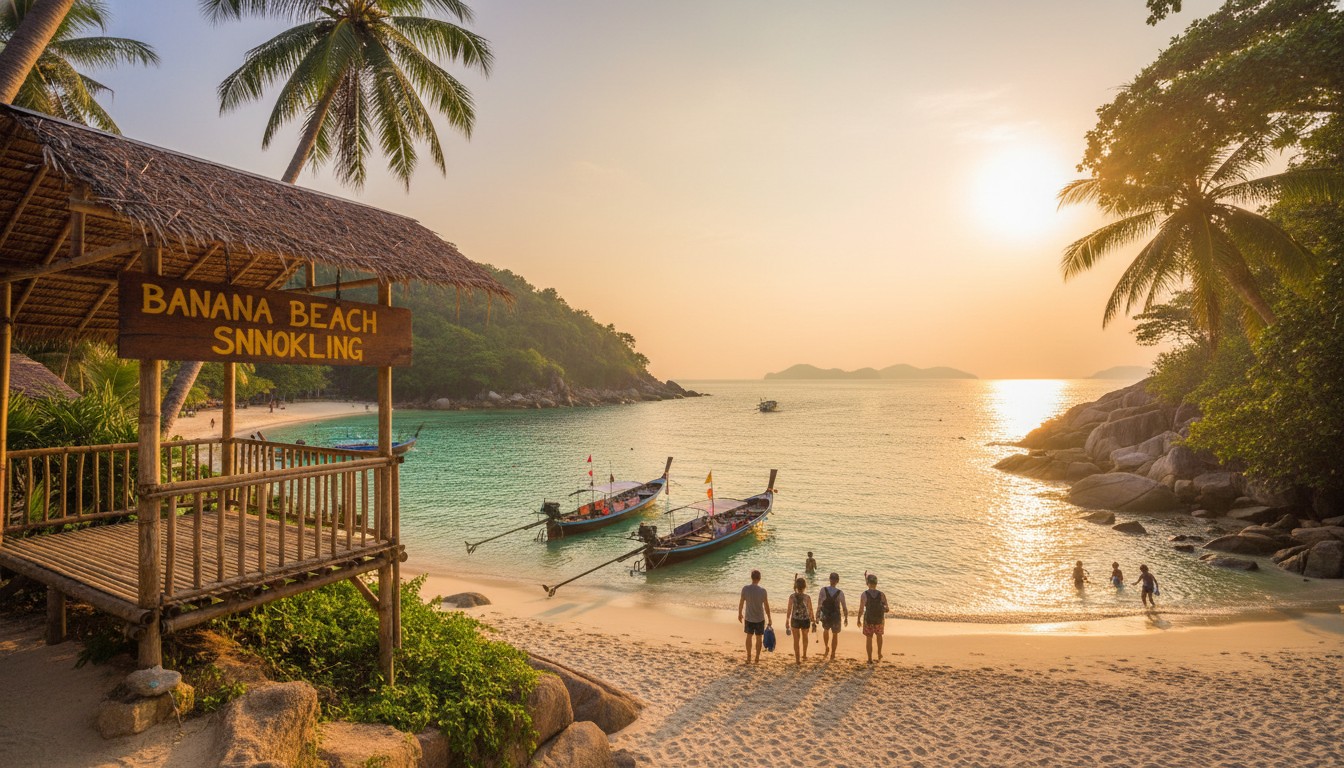 ดำน้ำหาดกล้วย - view