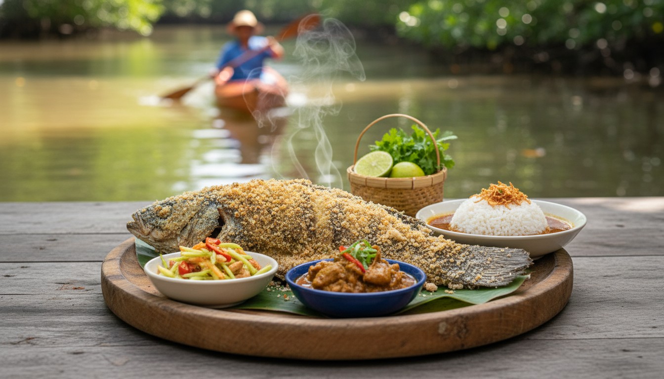 ป่าชายเลนคลองมุดง - food