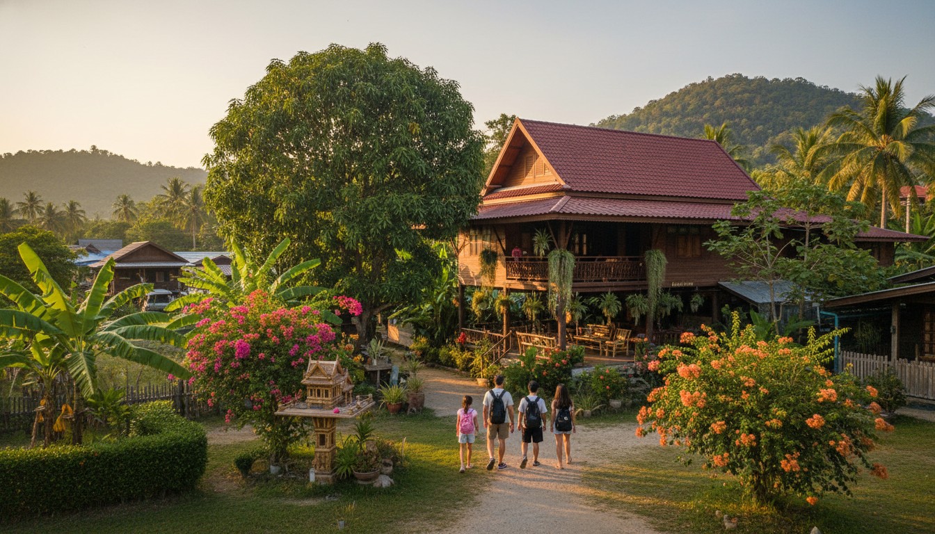 บ้านวิเศษโฮมสเตย์ - view